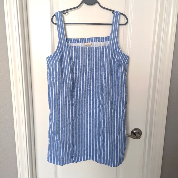 a new day Dresses & Skirts - Target Blue Striped Shift Dress